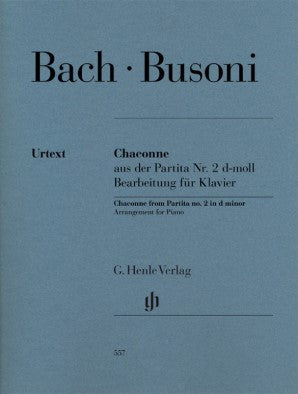 Bach, Johann Sebastian - Chaconne from Partita No 2 Piano Solo