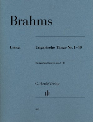 Brahms, Johannes - Hungarian Dances 1-10 Piano Solo