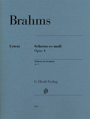 Brahms, Johannes - Scherzo Op 4 Piano Solo