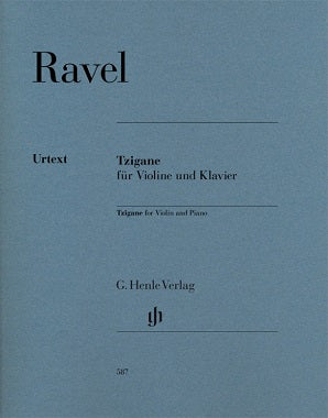 Ravel - Tzigane for Violin and Piano