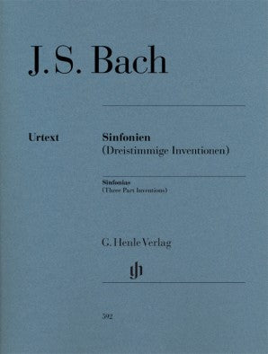 Bach, Johann Sebastian - Sinfonias (Three part Inventions) BWV 787-801