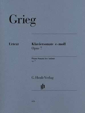 Grieg Edvard - Piano Sonata in E minor Op 7