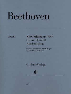 Beethoven, Ludwig van - Piano Concerto No 4 G major Op 58 2P4H