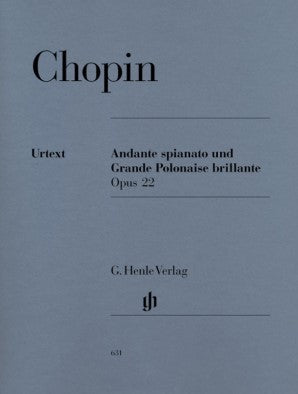 Chopin Frederic - Andante spinato and Grande Polonaise Op 22 Pno