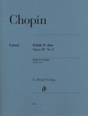 Chopin Frederic - Etude in E major Op 10 No 3 Piano Solo