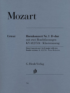 Mozart - Horn Concerto No 1 in D major K 412 514