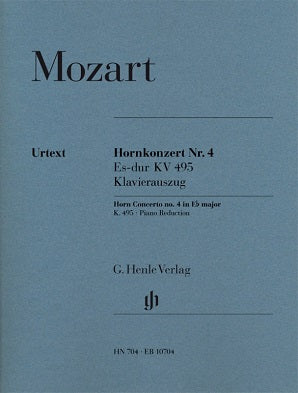 Mozart - Horn Concerto No 3 in E flat major K 447 Horn/Pno