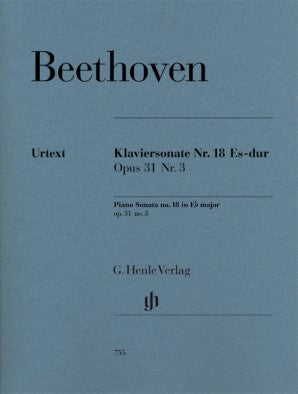 Beethoven, Ludwig van - Piano Sonata in E flat major Op 31 No 3