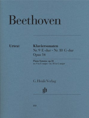 Beethoven, Ludwig van - Sonata No 9 Op 14 No 1 & Sonata No 10 Op 14 No 2