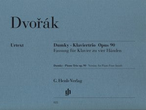 Dvorak Antonin - Dumky Piano Trio Op 90 version for Piano 4 Hands