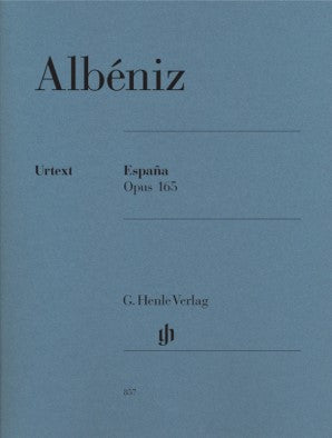 Albeniz, Isaac - Espana Op 165 Piano Solo