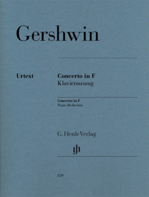 Gershwin George - Gershwin Concerto In F - Piano Reduction
