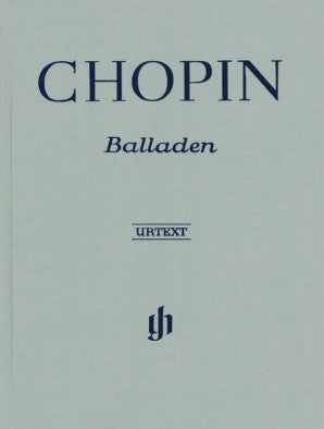 Chopin Frederic - Ballades Piano Solo Bound Edition