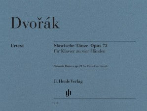 Dvorak Antonin - Slavonic Dances Op 72 Piano 4 Hands