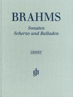 Brahms, Johannes - Brahms Piano Sonatas Scherzo and Ballades Bound