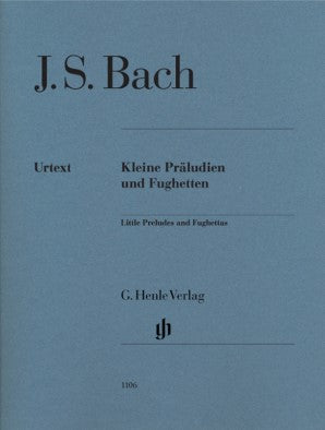 Bach, Johann Sebastian - Little Preludes & Fugues without fingering