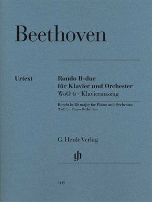 Beethoven, Ludwig van - Rondo in B Flat Major for Piano and Orchestra 2P4H