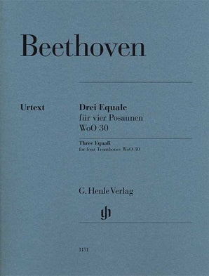Beethoven - Three Equali for four Trombones