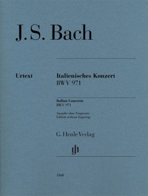 Bach, Johann Sebastian - Italian Concerto BWV 971 without fingering