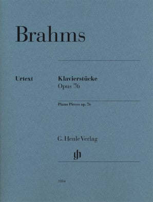 Brahms, Johannes - Piano Pieces Op 76