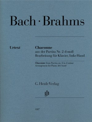 Bach, Johann Sebastian - Chaconne from Partita No 2 D Minor Piano Left Hand