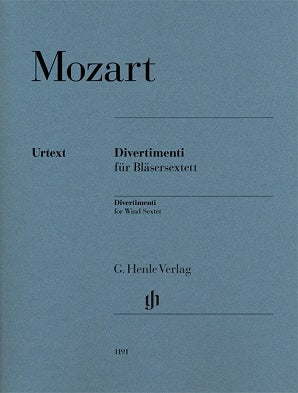 Mozart - Divertimenti for 2 Oboes 2 Horns and 2 Bassoons