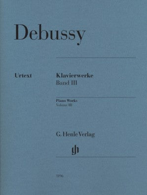 Debussy Claude - Piano Works Volume 3