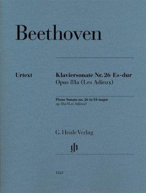 Beethoven, Ludwig van - Piano Sonata No 26 in Eb Major Op 81a Les Adieux