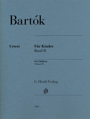 Bartok, Bela - Bartok For Children Volume II Piano Solo