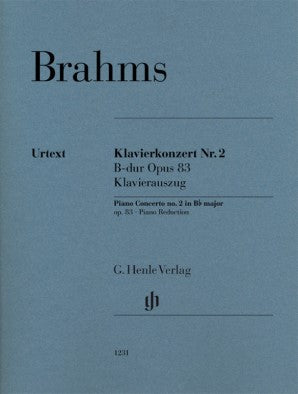 Brahms, Johannes - Brahms Piano Concerto No 2 Bb Major Op 83 2P4H