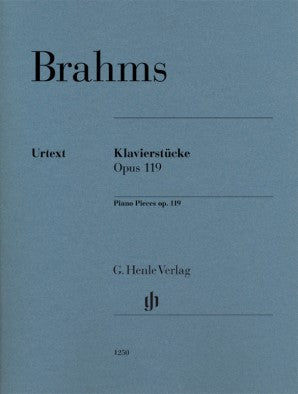 Brahms, Johannes - Piano Pieces Op 119 No 1-4