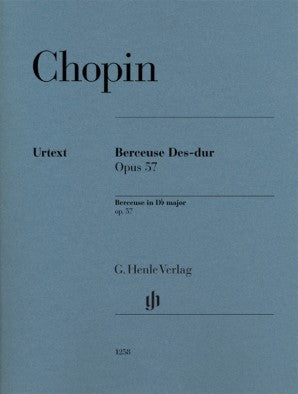 Chopin Frederic - Berceuse in D flat major Op 57 Piano Solo