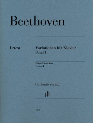Beethoven, Ludwig van - Beethoven Variations for Piano Volume I