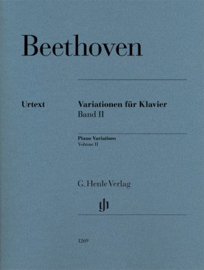 Beethoven, Ludwig van - Beethoven Variations for Piano Volume II
