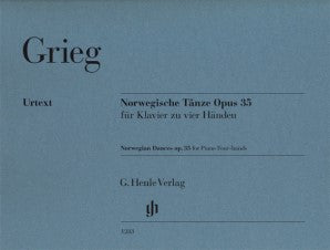 Grieg Edvard - Norwegian Dances Op 35 for Piano Four Hands