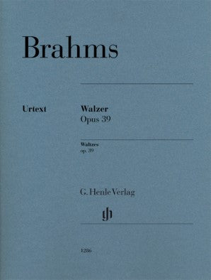 Brahms, Johannes -Waltzes Op 39 Piano Solo