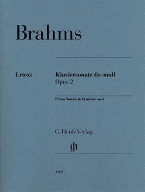 Brahms, Johannes - Brahms Piano Sonata in F Sharp Minor Op 2