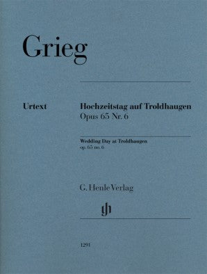 Grieg Edvard - Wedding Day at Troldhaugen Op 65 No 2 Piano Solo