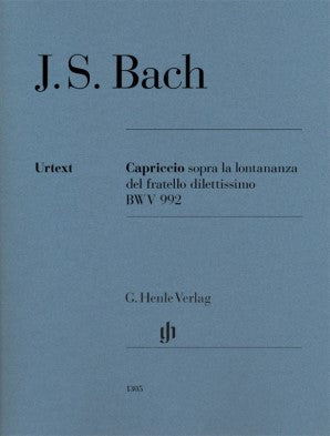 Bach, Johann Sebastian - Capriccio Sopra la Lontananza BWV 992 Solo Piano