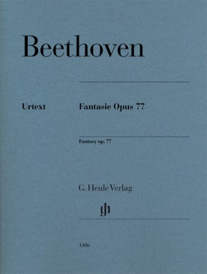 Beethoven, Ludwig van - Beethoven Fantasy Op 77 Piano Solo