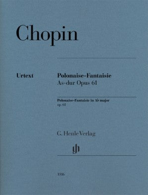 Chopin Frederic - Polonaise-Fantaisie in A Flat Major Op 61 Piano