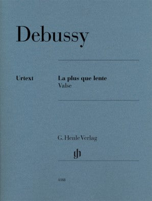 Debussy Claude - La plus que lente - Valse Piano Solo