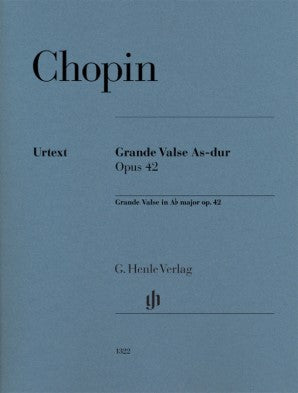 Chopin Frederic - Grande Valse in A Flat Major Op 42 Piano