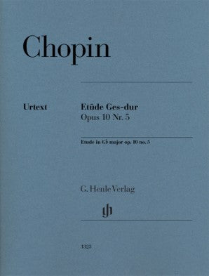 Chopin Frederic - Etude in G flat Major Op 10 No 5 Piano Solo