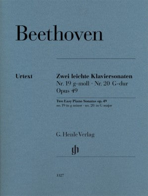 Beethoven, Ludwig van - Two Easy Piano Sonatas Op 49 Nos 1 -2