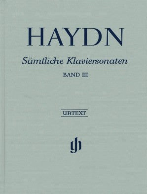 Haydn Joseph -Haydn Complete Piano Sonatas Volume 3 Bound