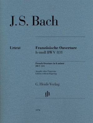 Bach, Johann Sebastian - French Overture in B Minor BWV 831 No Fingering