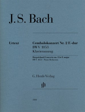 Bach, Johann Sebastian - Harpischord Concerto No 2 E Major BWV 1053 2P4H