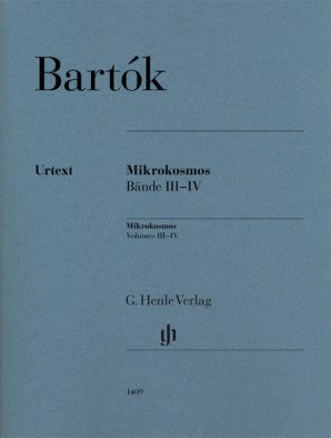 Bartok, Bela - Mikrokosmos Volumes III-IV Piano Solo