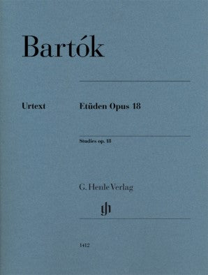 Bartok, Bela - Bartok Studies Op 18 for Piano